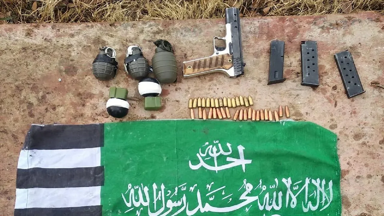 arms recovered in jammu