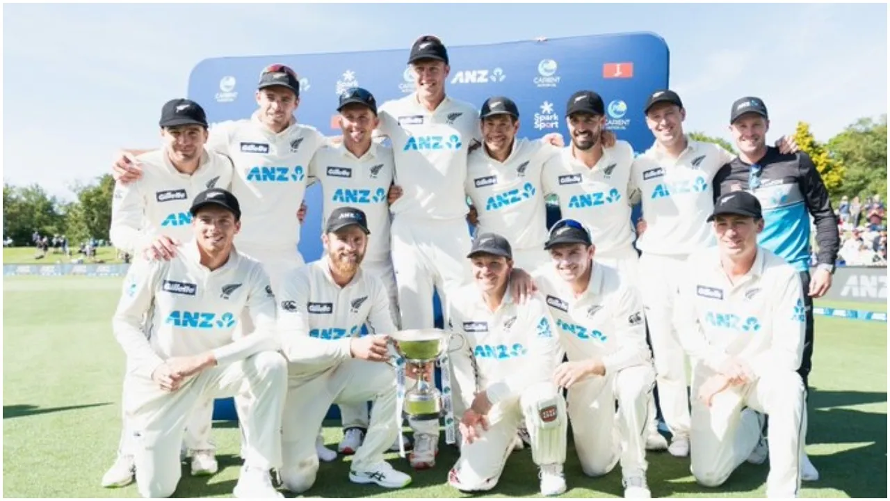 New Zealand for the first time ranked no  1 in Tests