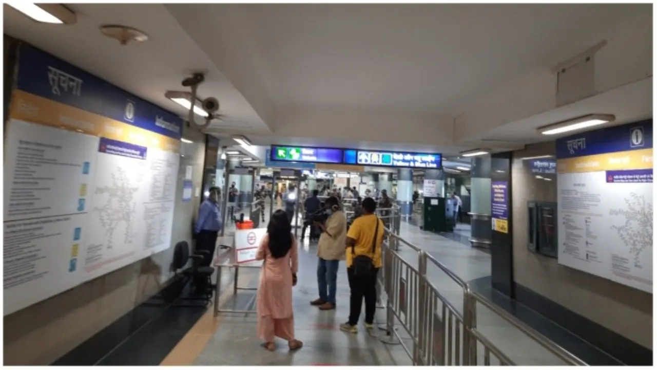 Delhi Metro Station