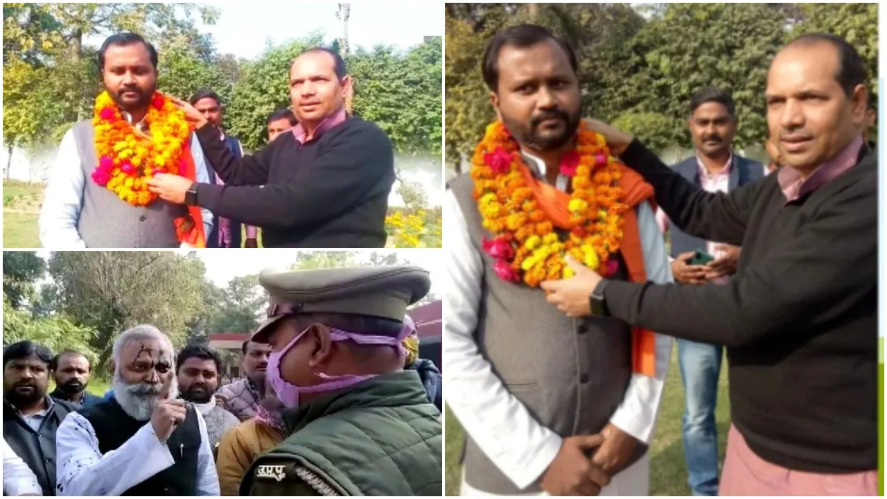 Rakesh Singh Honorable for Throwing ink on Somnath Bharti