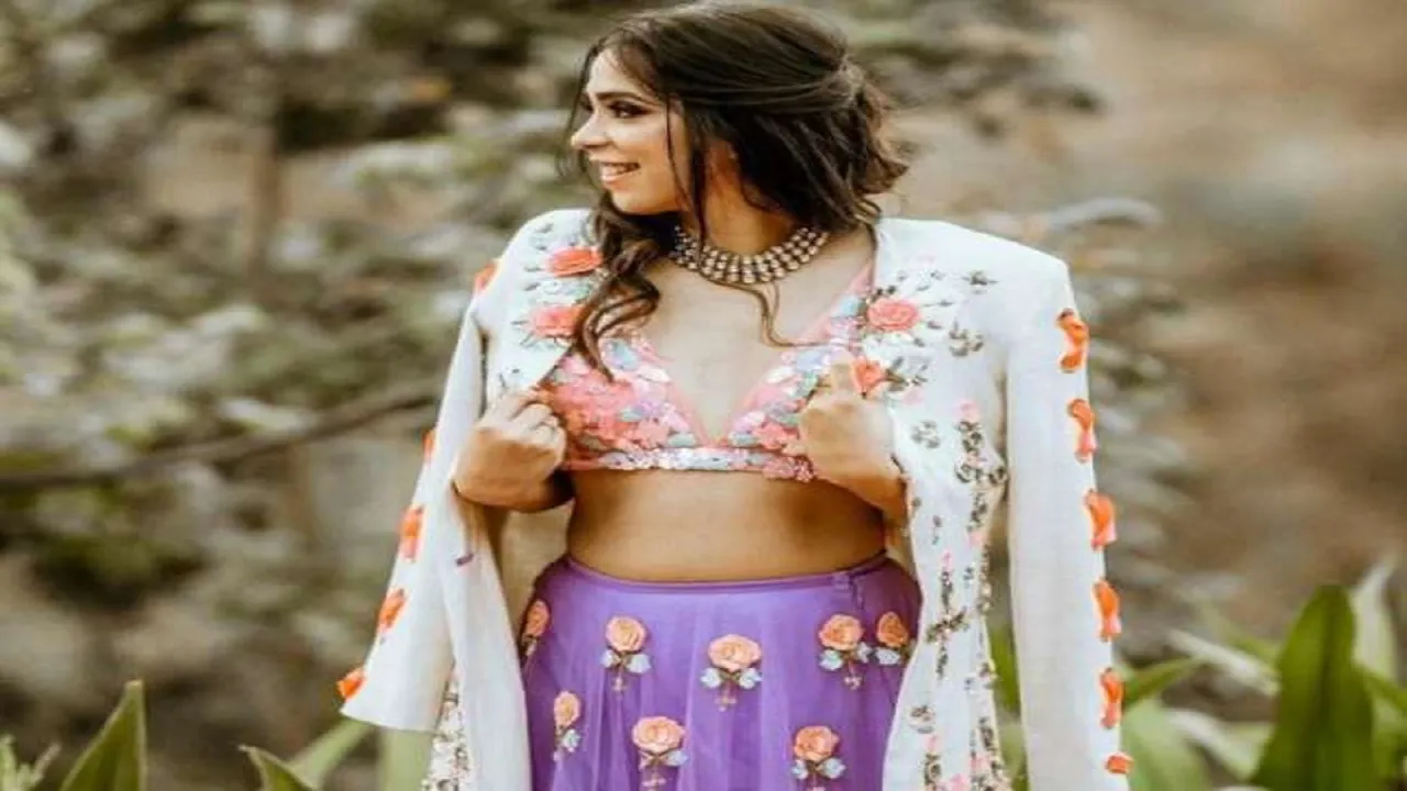 stylish look in winter wedding