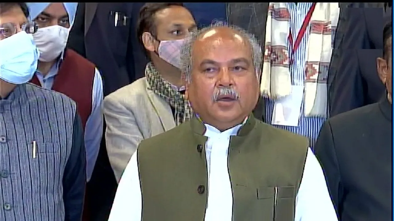 Agriculture Minister Narendra Singh Tomar