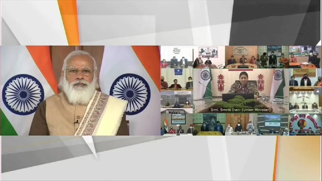 pm modi live child