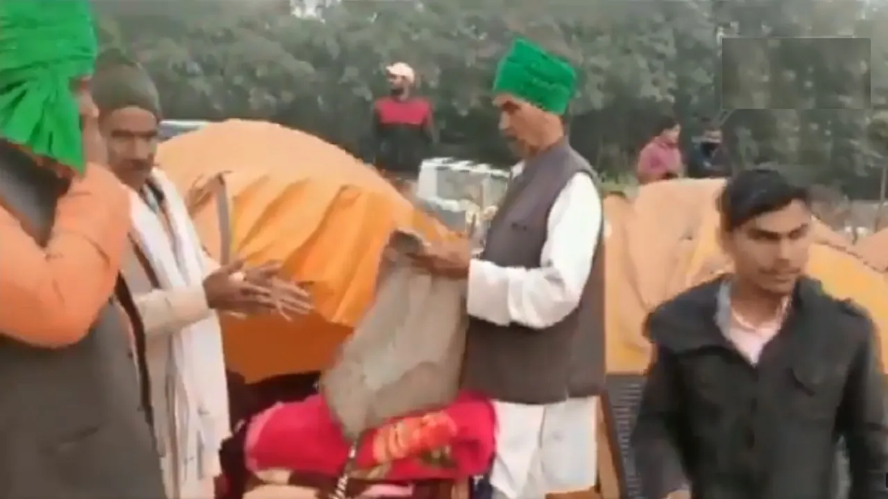 LIVE किसान: आंदोलन का 83वां दिन आज, बॉर्डर पर घर बसाने में जुटे किसान
