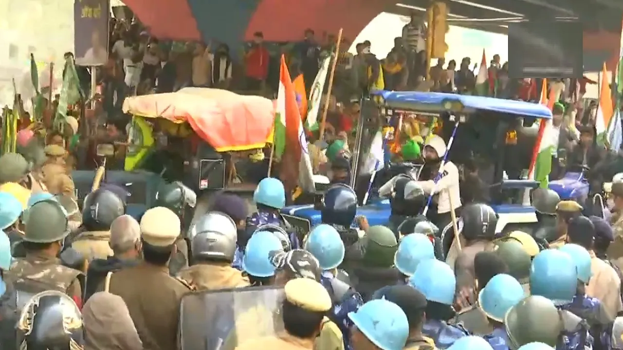 farmers protest