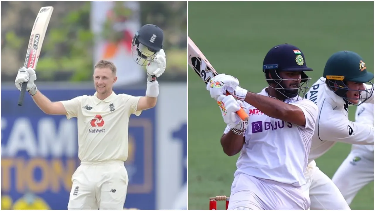 rishabh pant joe root