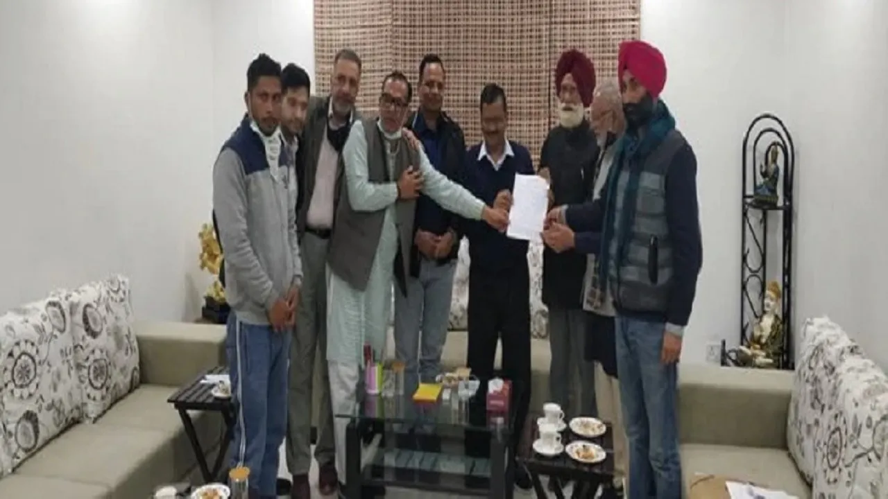 sanyukt kisan morcha meets kejariwal