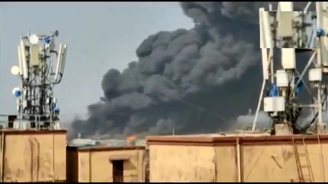 fire has broken out at a godown in Mankhurd