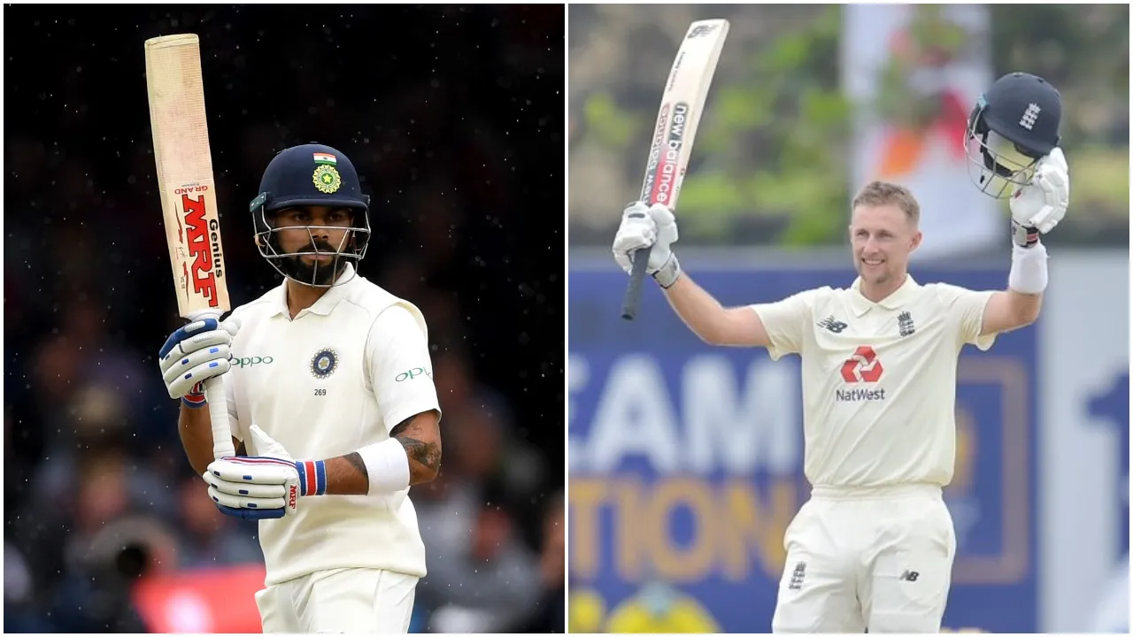 Virat kohli vs Joe Root