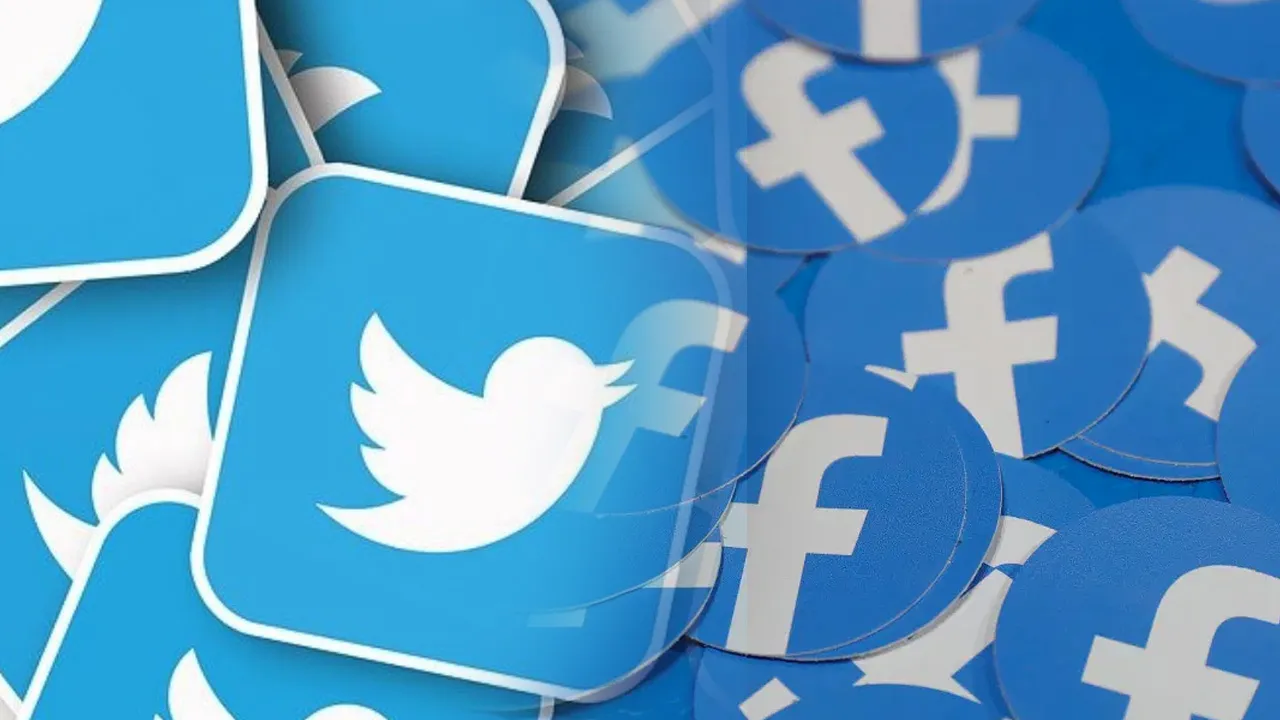 twitter facebook