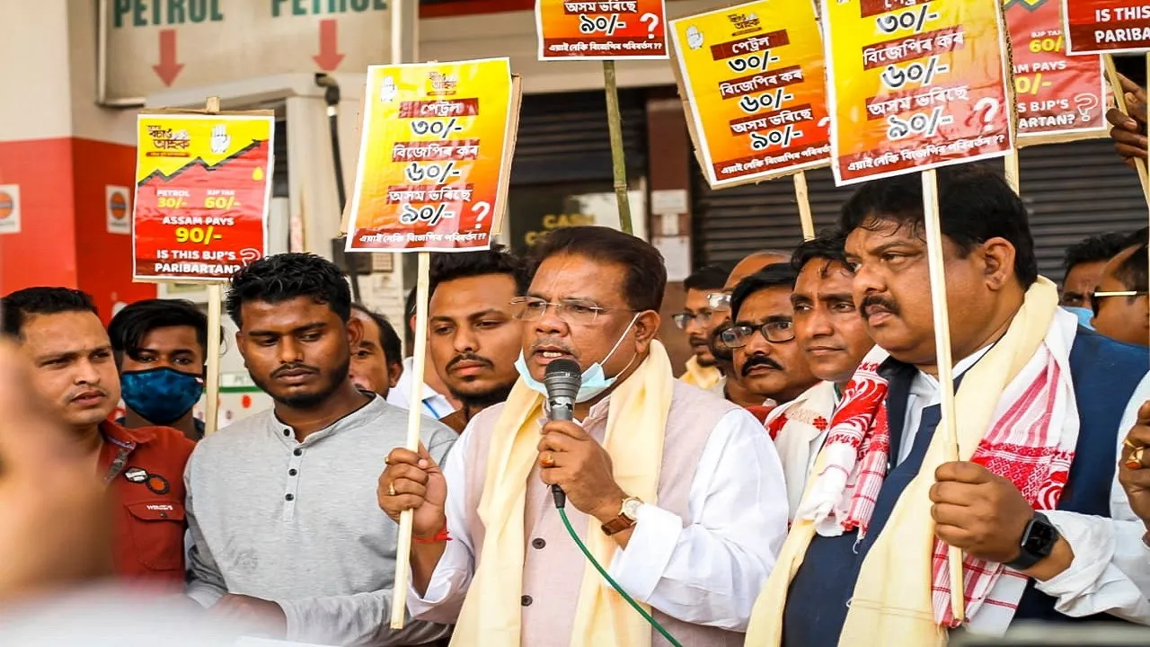 Cong says BJP looting in name of taxes