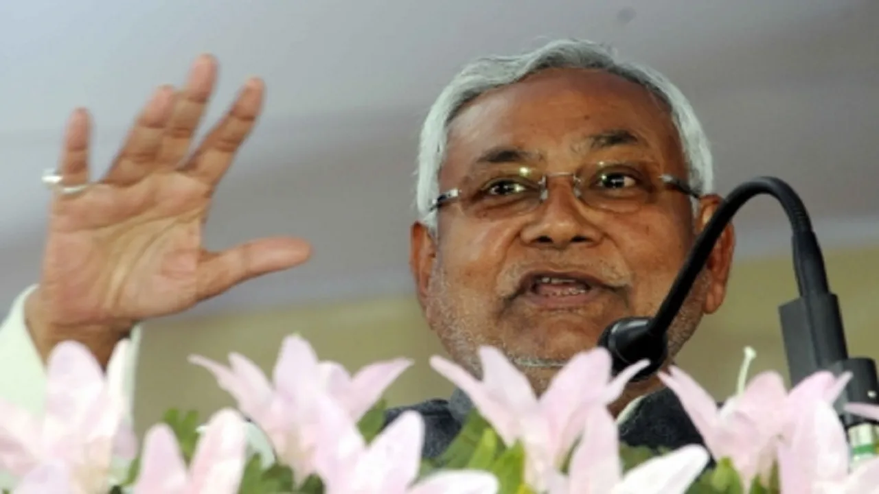 Bihar Chief Minister Nitish Kumar