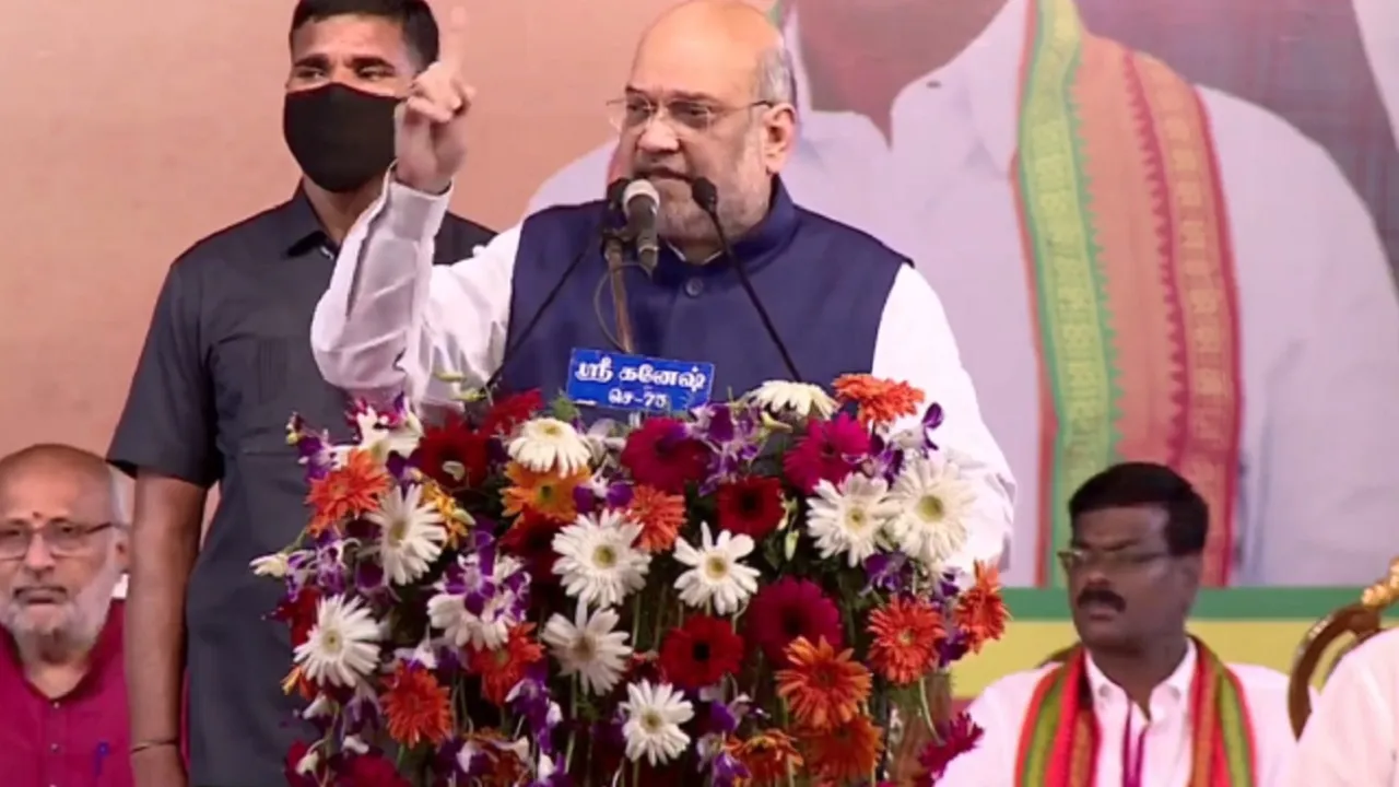 amit shah tamilnadu dmk congress bjp