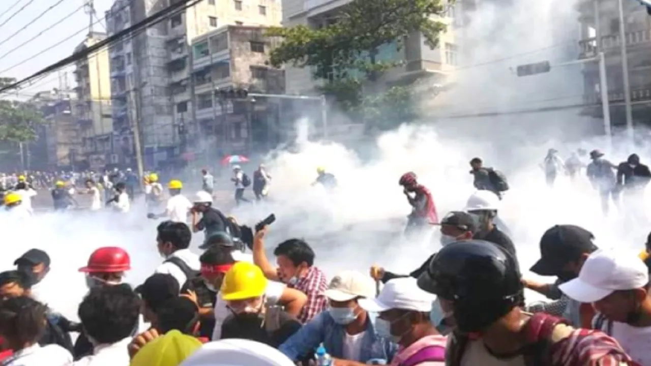 Myanmar Firing