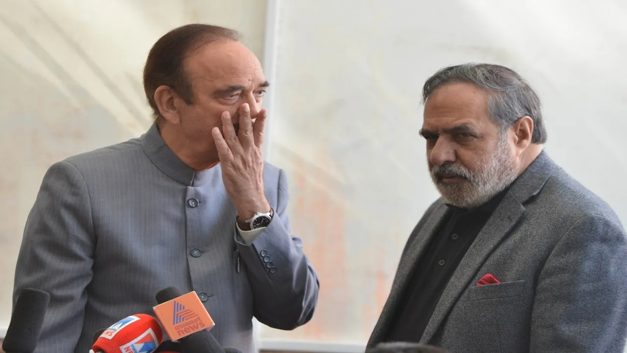 anand sharma ghulam nabi azad