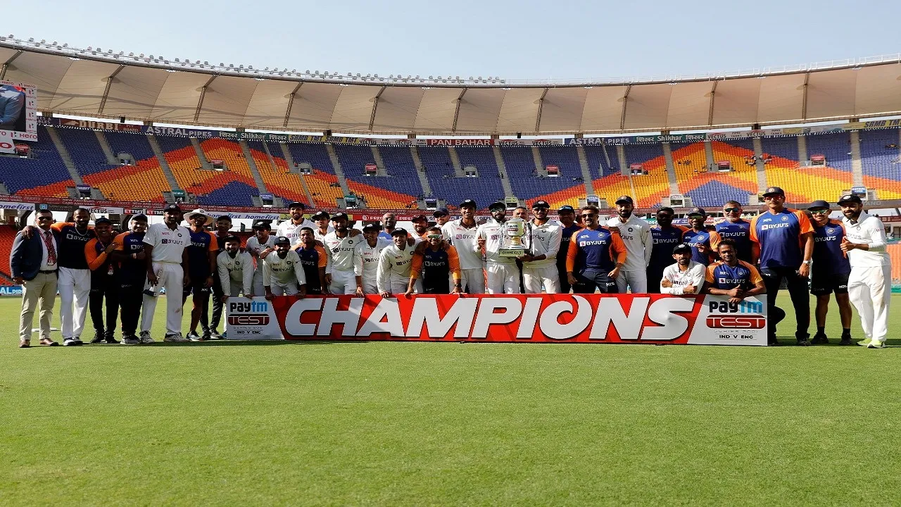 India wins