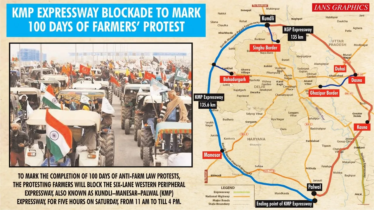 KMP Expressway Blockade