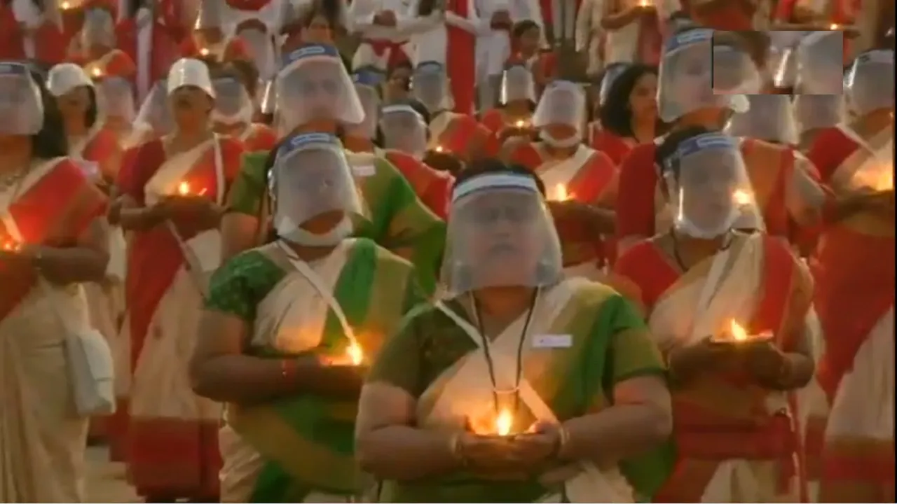Shiva Tandav strot at Assi Ghat in Kashi