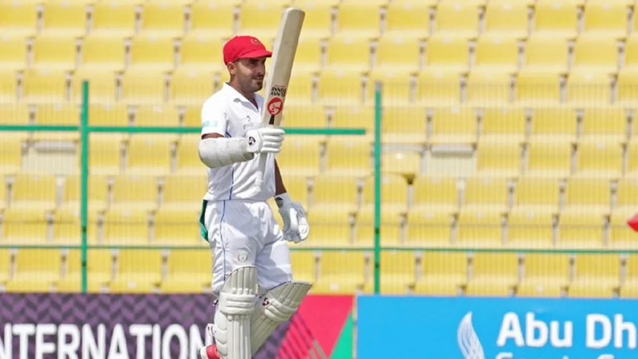 afghanistan batsman shahidi