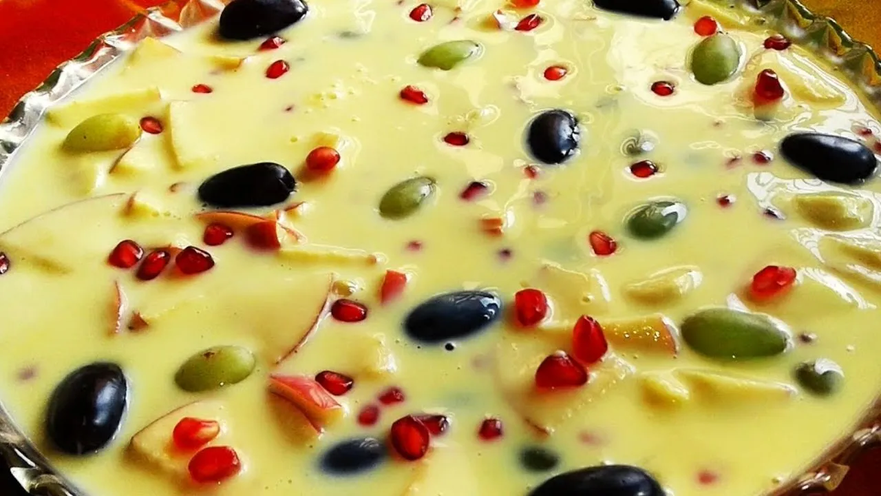 Fruit Custard Recipe