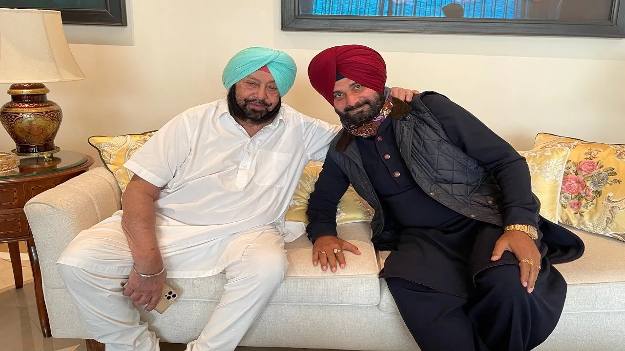 Navjot singh Sidhu capt amrinder singh