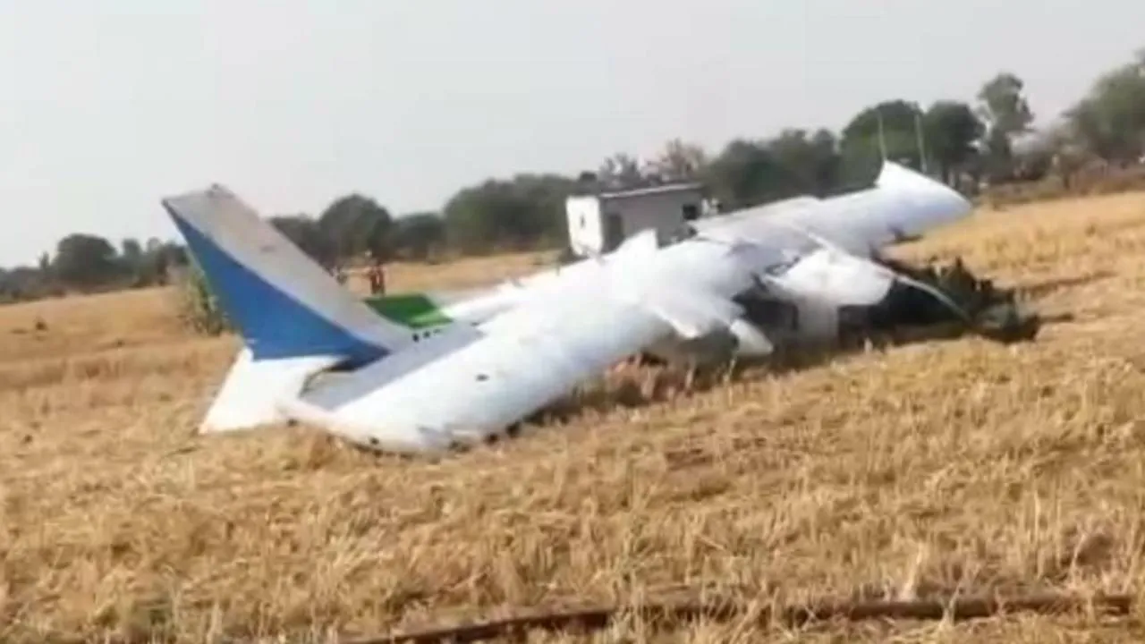 Bhopal aircraft crashed