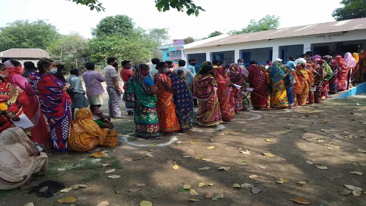 Voting in West Bengal Assembly Election