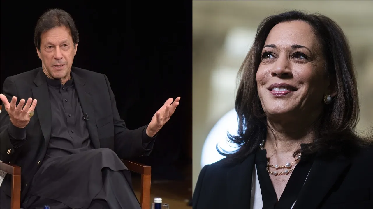 Kamala Harris Imran Khan