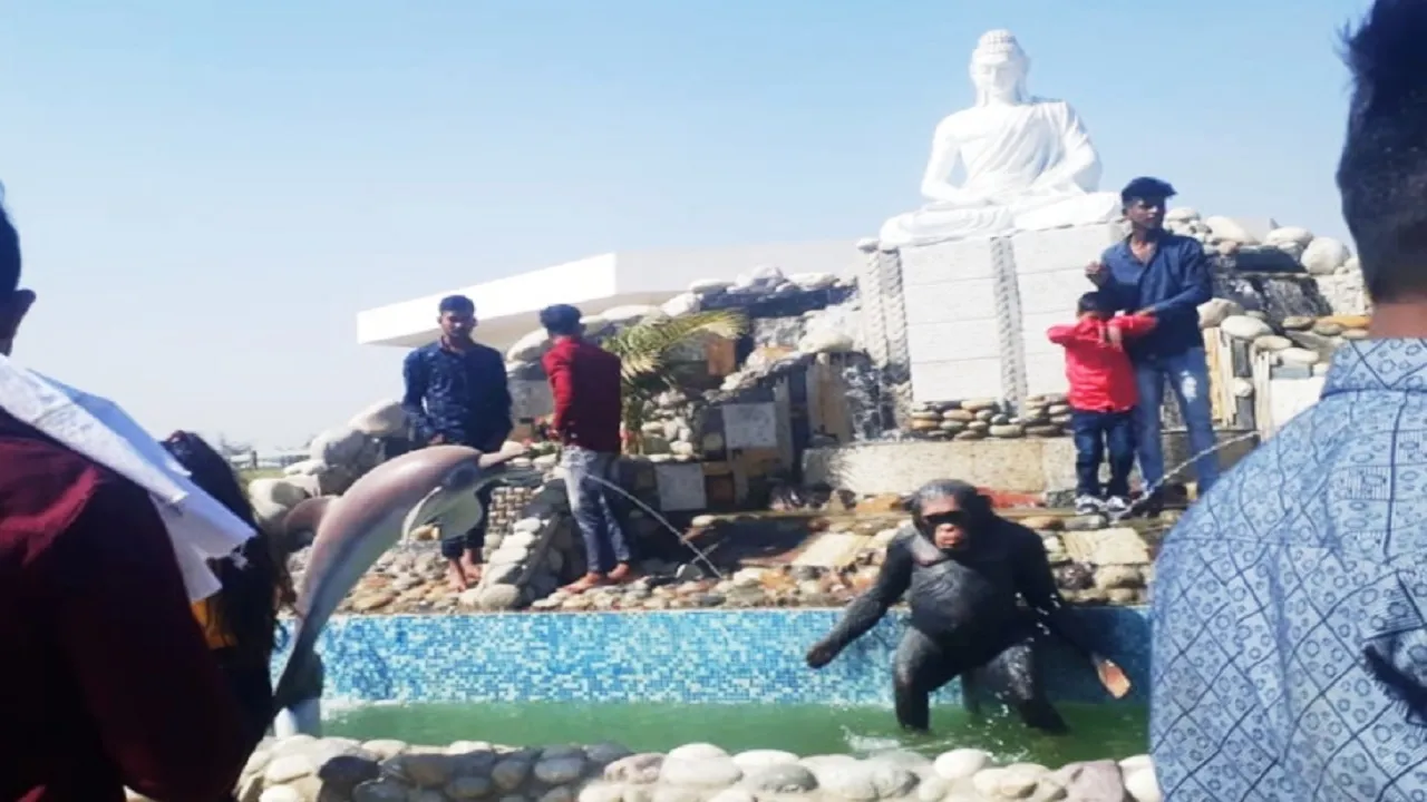 zoo animals and idols in Gorakhpur