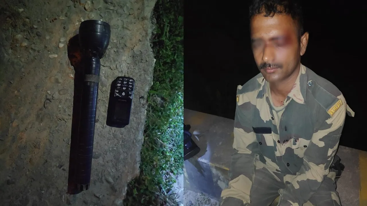 बांग्लादेशी उपद्रवियों ने BSF जवान पर किया हमला