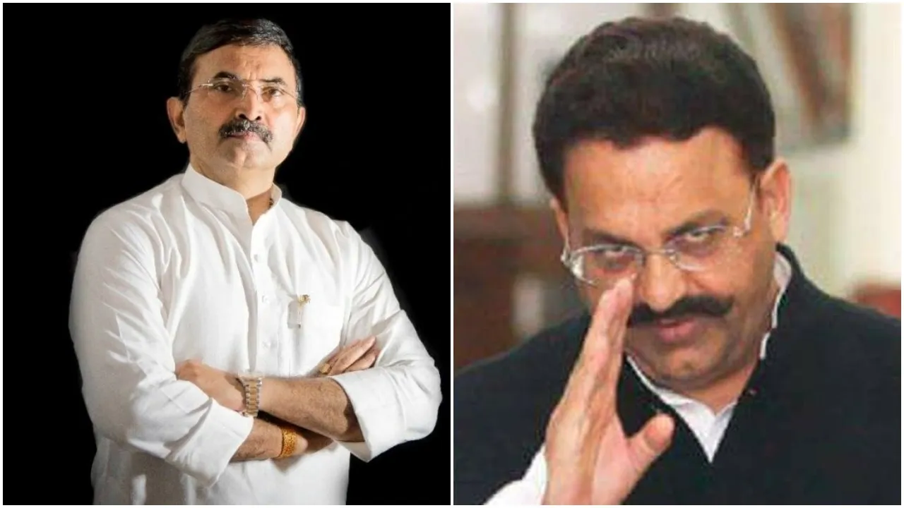 Mukhtar Ansari and Brijesh Singh