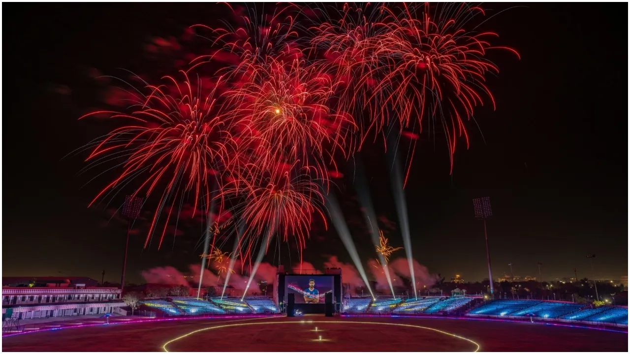 Rajasthan Royals launch jersey via 3D show in Jaipur