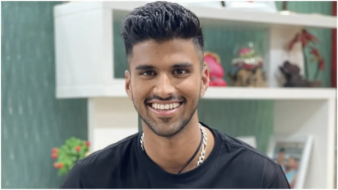 Washington Sundar names pet dog Gabba
