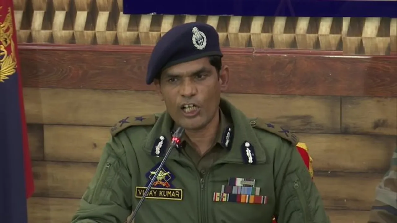 kashmir igpIGP Kashmir Vijay Kumar