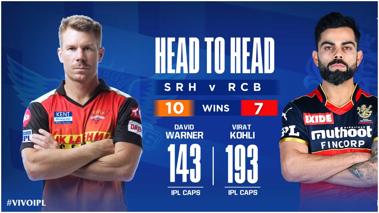 RCBvsSRH Live Match