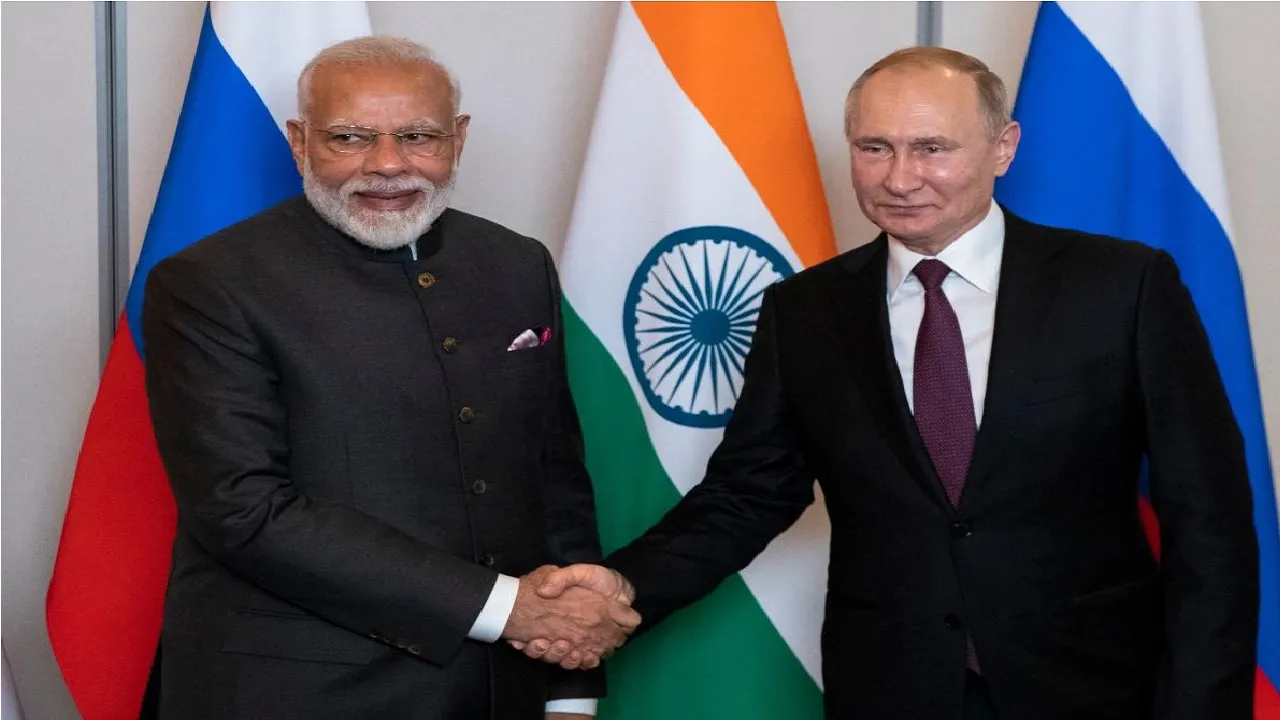 PM Modi and Vladimir Putin