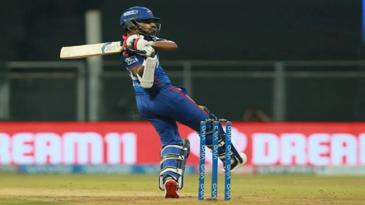 Shikhar Dhawan of Delhi Capitals