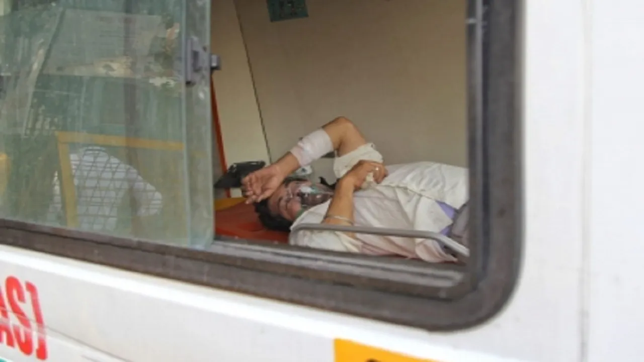 Covid patient