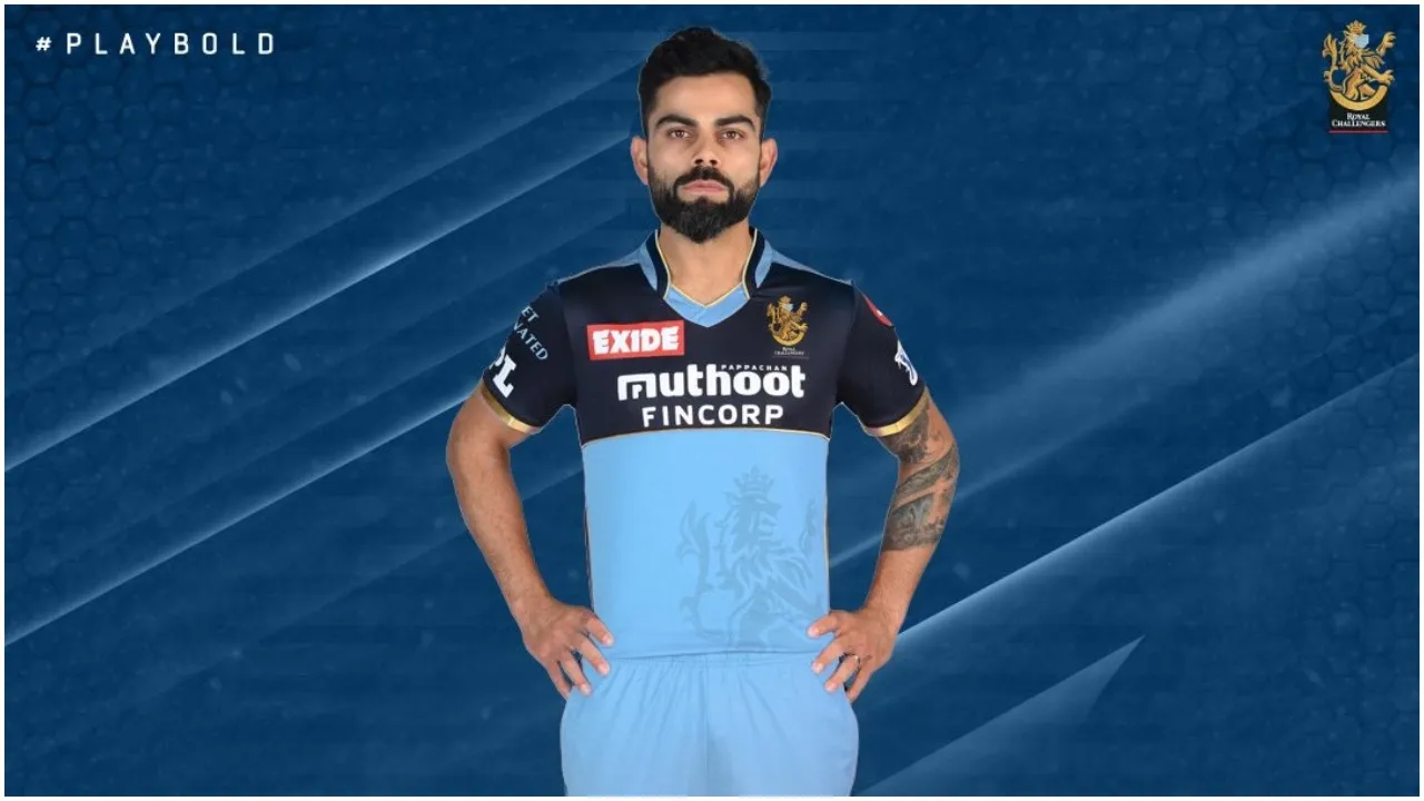 RCB to wear blue kit to show solidarity with frontline workers