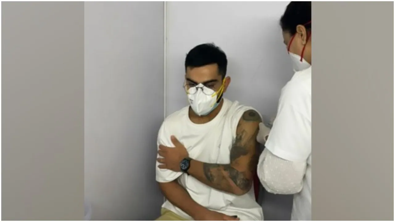 virat kohli vaccination