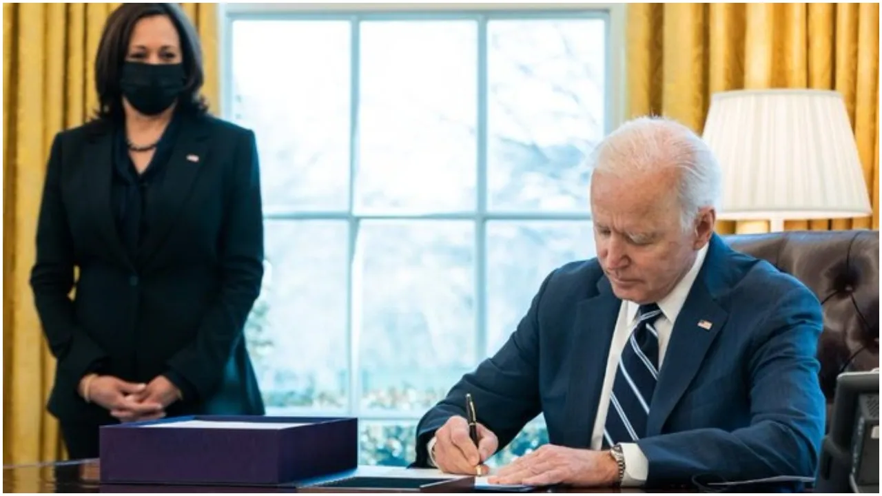 US President Joe Biden