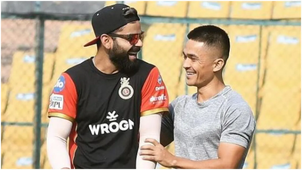 sunil chettri virat kohli