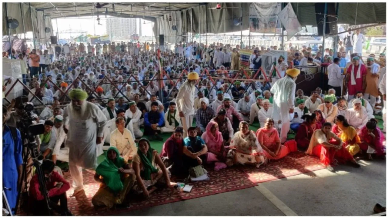 farmers protest