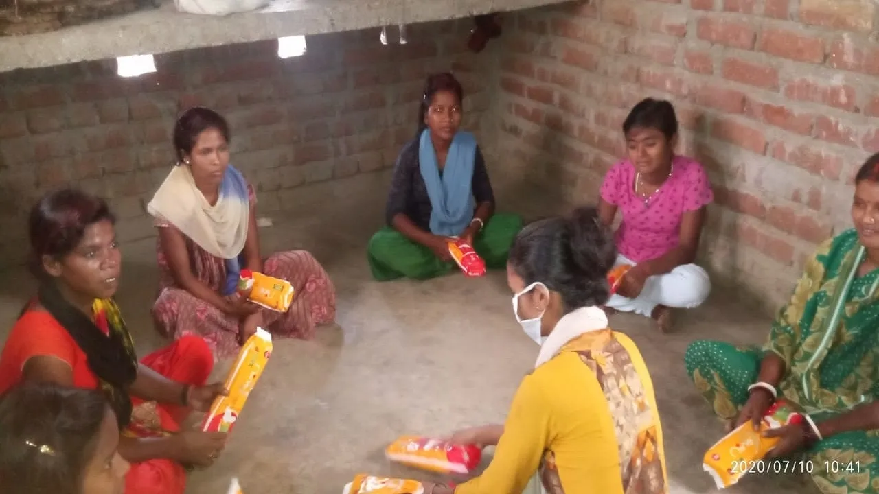 Menstrual hygiene lessons