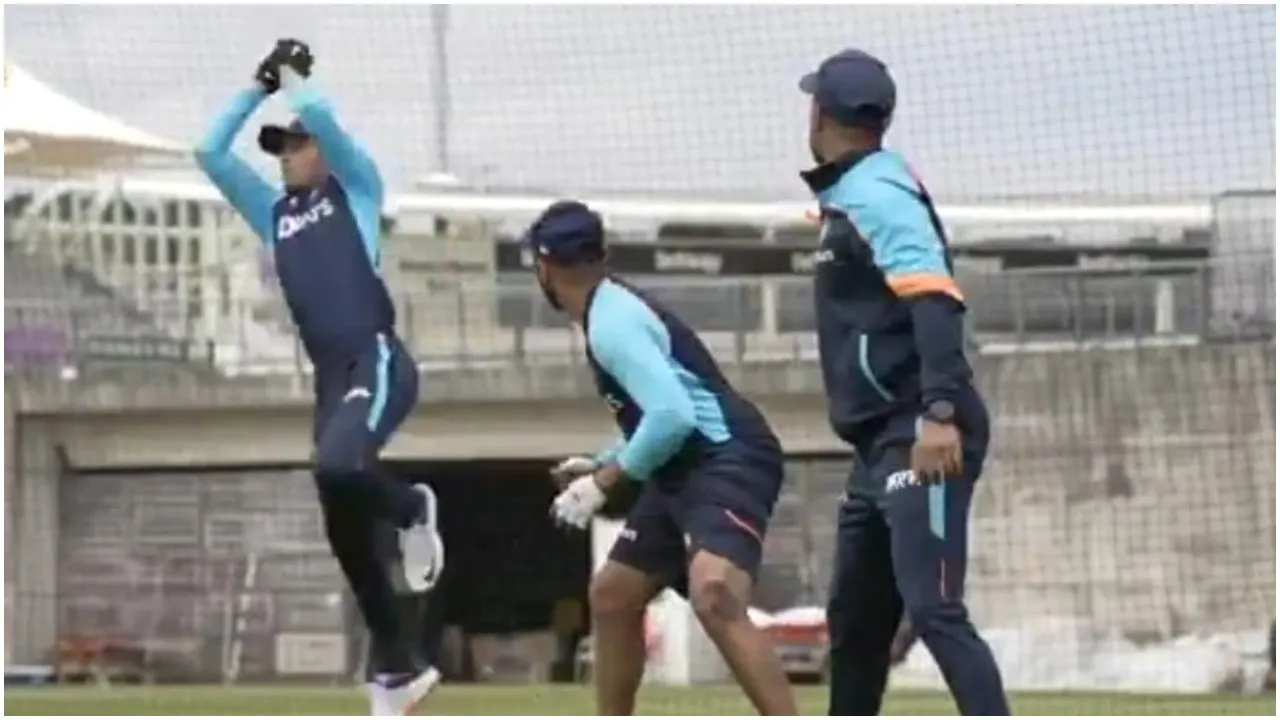 WTC final India team begins group training  practice in Southampton