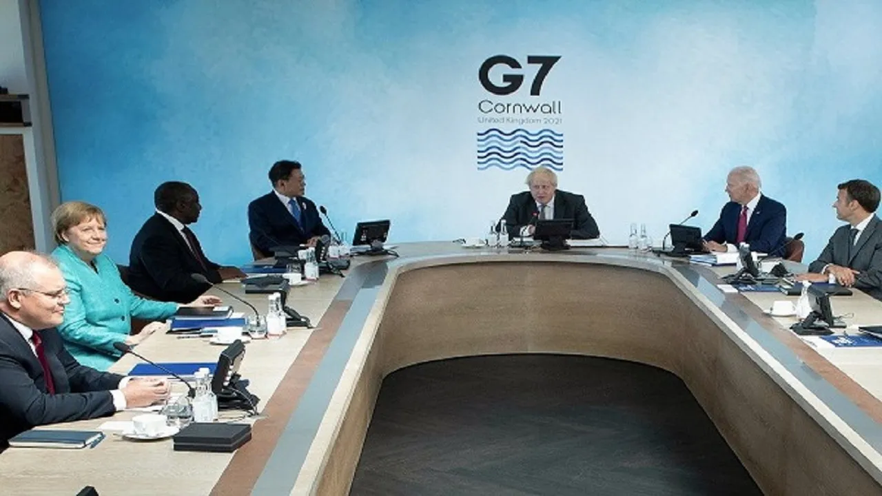 G7 leaders