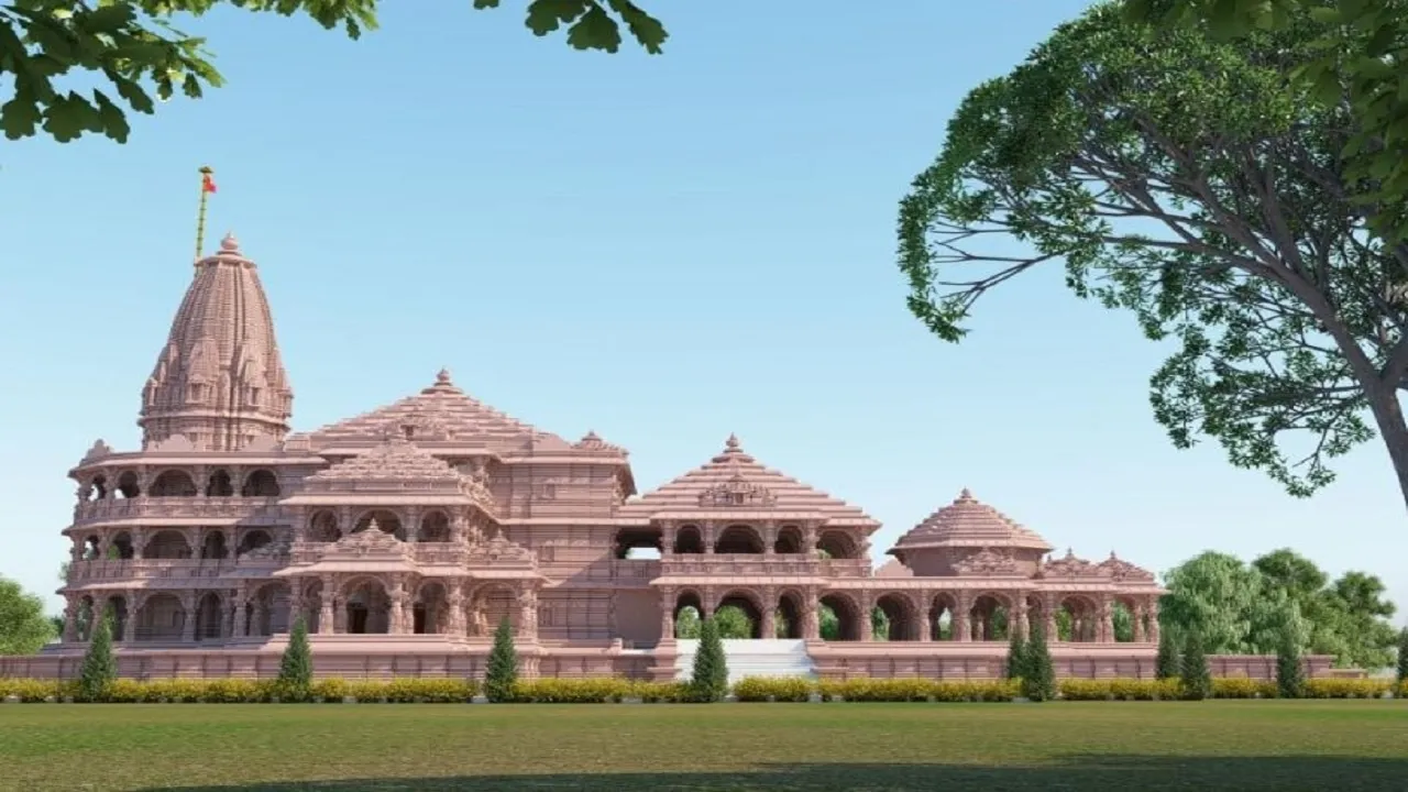 ram mandir design pic