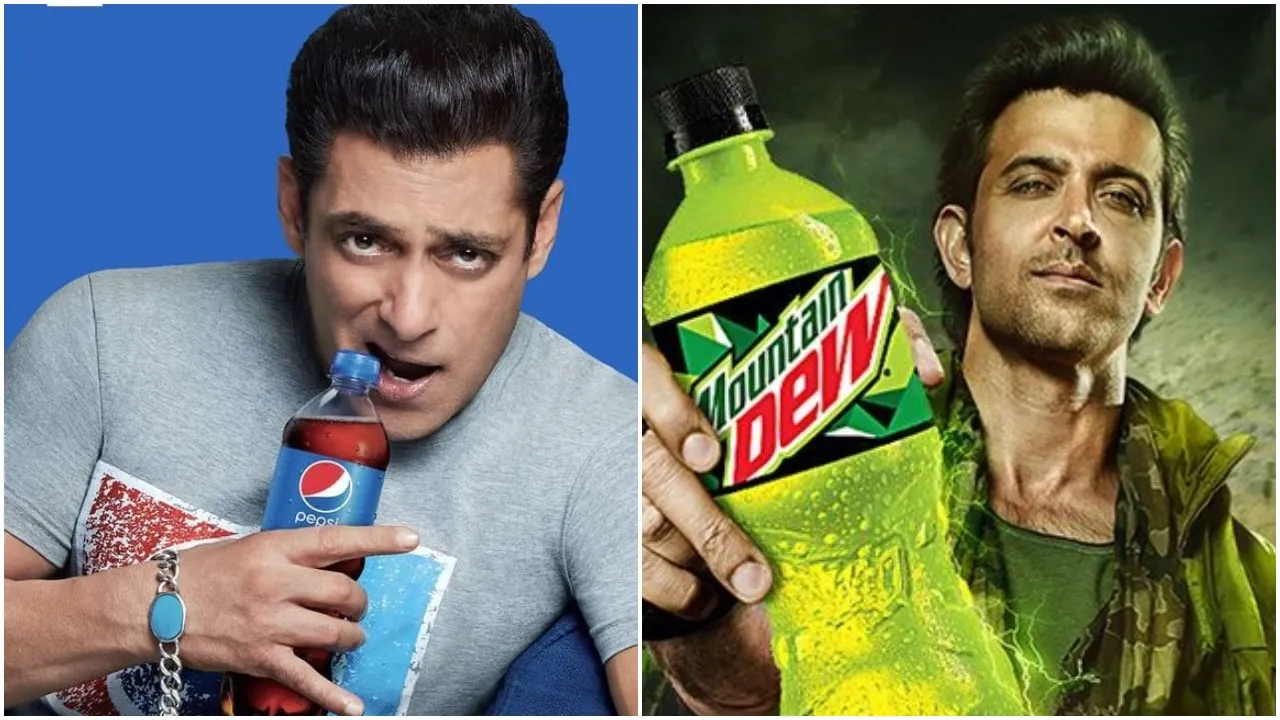 celebs colddrink ad