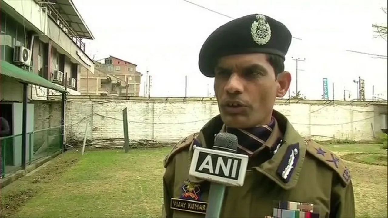 IGP Kashmir Vijay Kumar