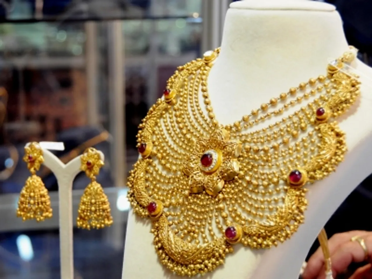 Gold ornament